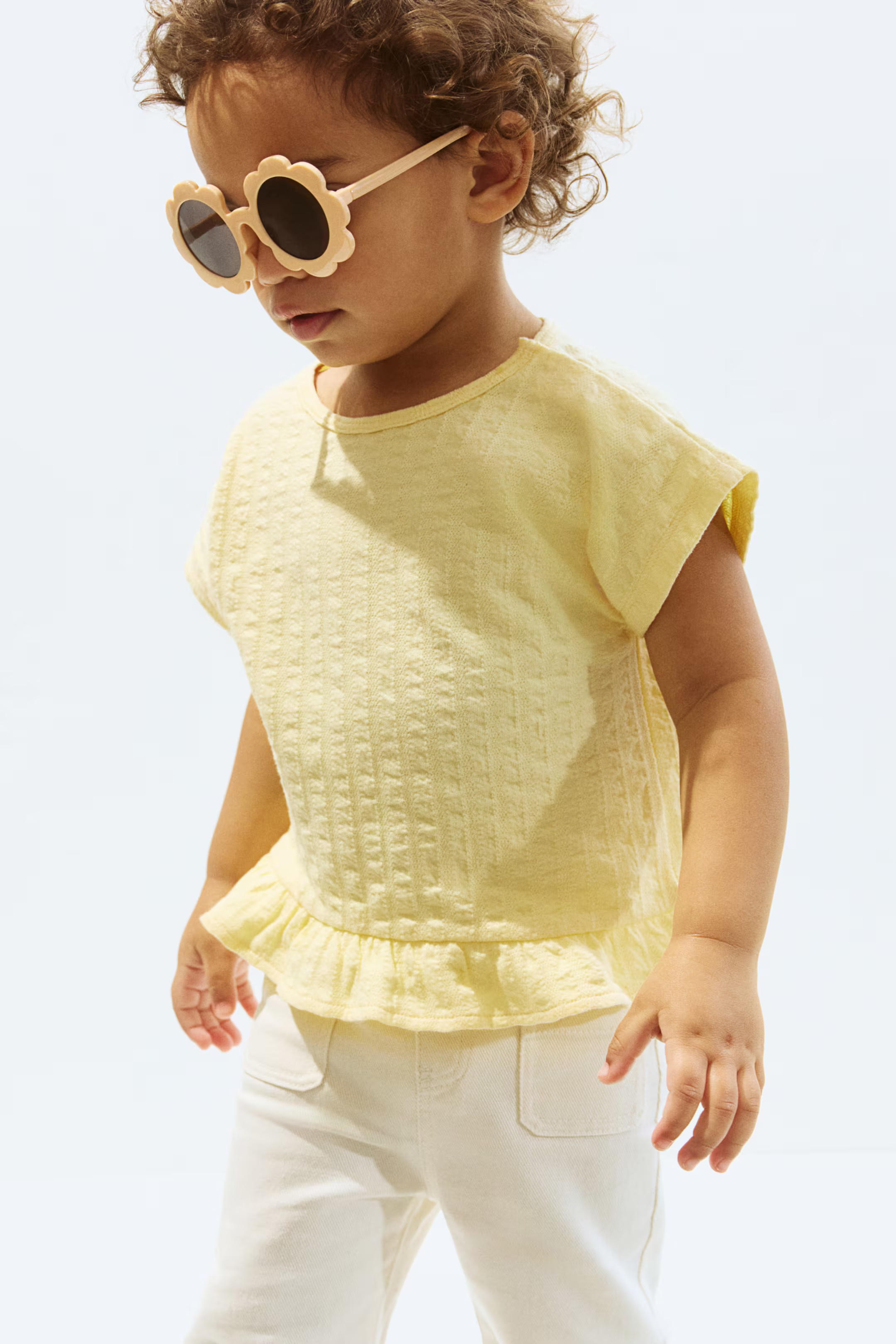 Ruffle-Trimmed Top | H&M (US + CA)