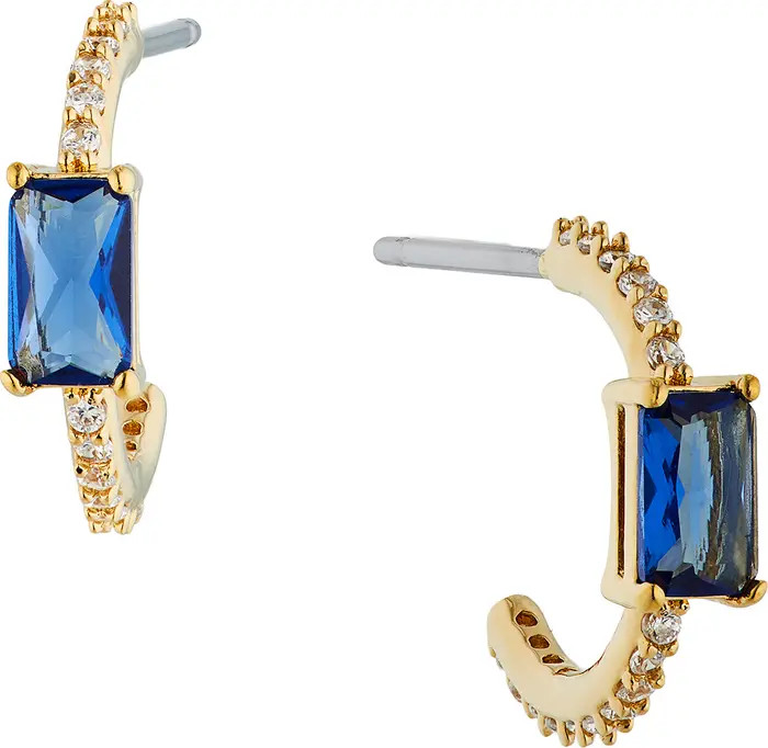 Nadri Tennis, Anyone Cubic Zirconia Small Hoop Earrings | Nordstrom | Nordstrom