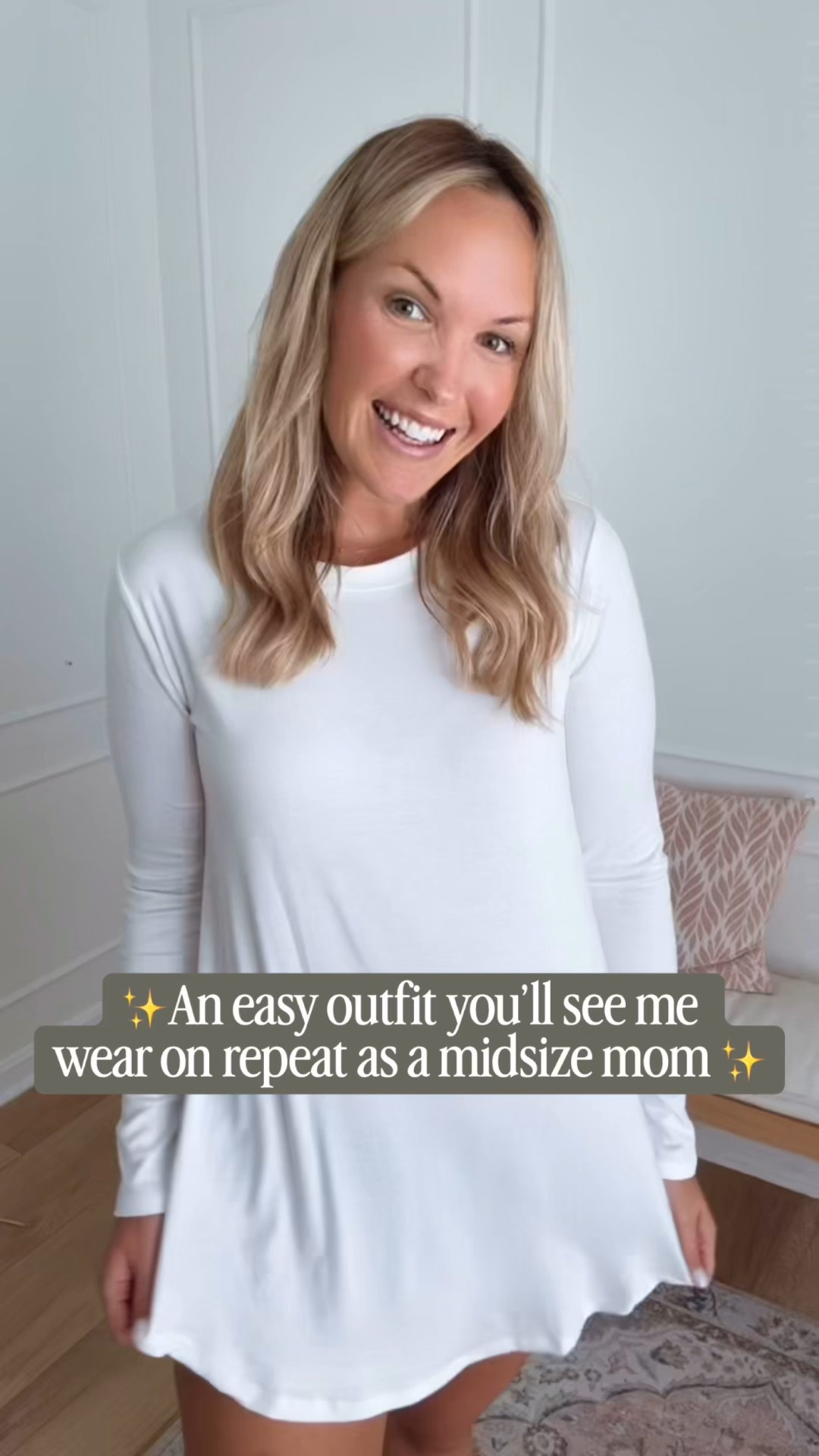 Easy outfit I’m wearing on repeat this winter! Wearing a large in the leggings (they come in a 3-pack) and a med in the top

#LTKMidsize #LTKSeasonal #LTKFindsUnder50