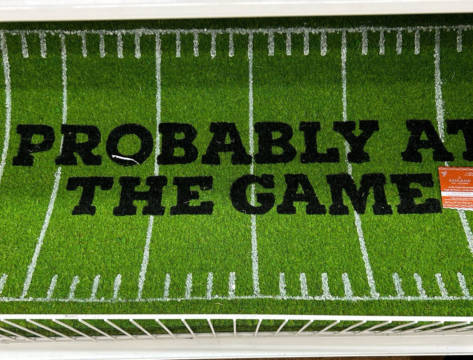 Perfect door mat for this upcoming football season! I don’t know if anyone else is ready for 2024 football season but I am so so excited! This door mat definitely will be a huge hit! 
