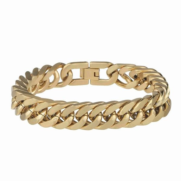 Matte Gold Heirloom Chain Bracelet | Victoria Emerson