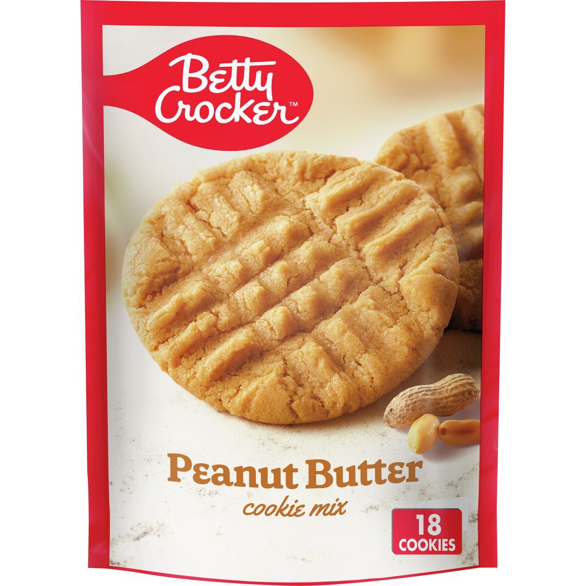 Betty Crocker Peanut Butter Cookie Mix - 17.5oz | Target