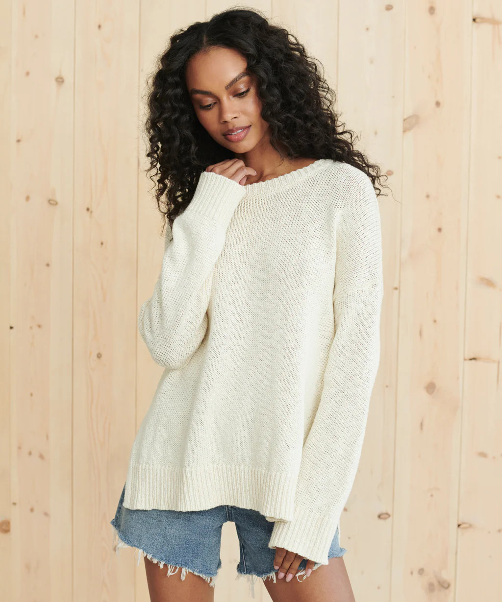 Cruise Boyfriend Sweater | Jenni Kayne