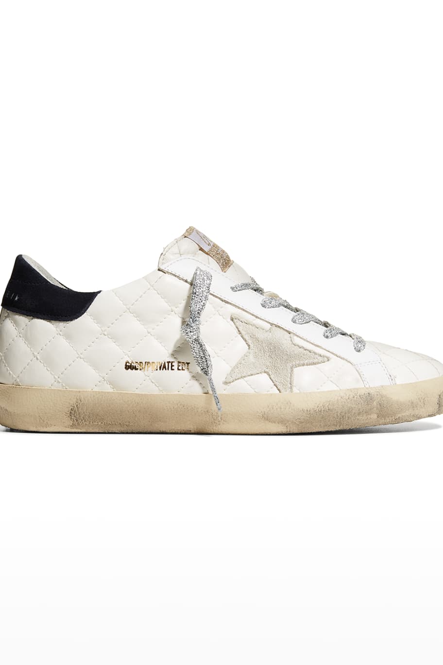 Golden Goose Superstar Quilted Leather Low-Top Sneakers | Neiman Marcus