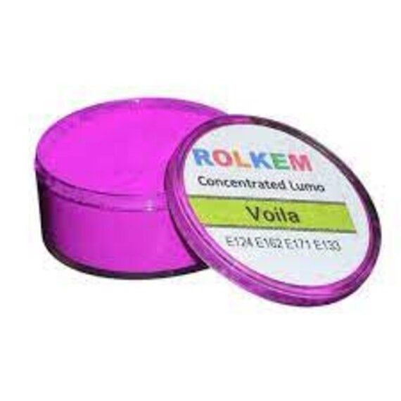 Rolkem VOILA PURPLE LUMO glow in the Dark Food Coloring | Etsy | Etsy (US)