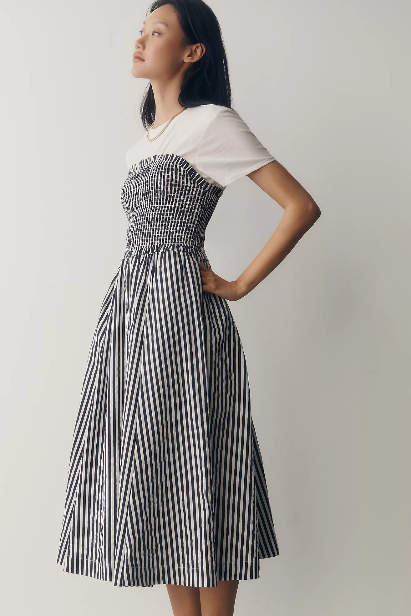 Maeve Layered Twofer Dress | Anthropologie (US)