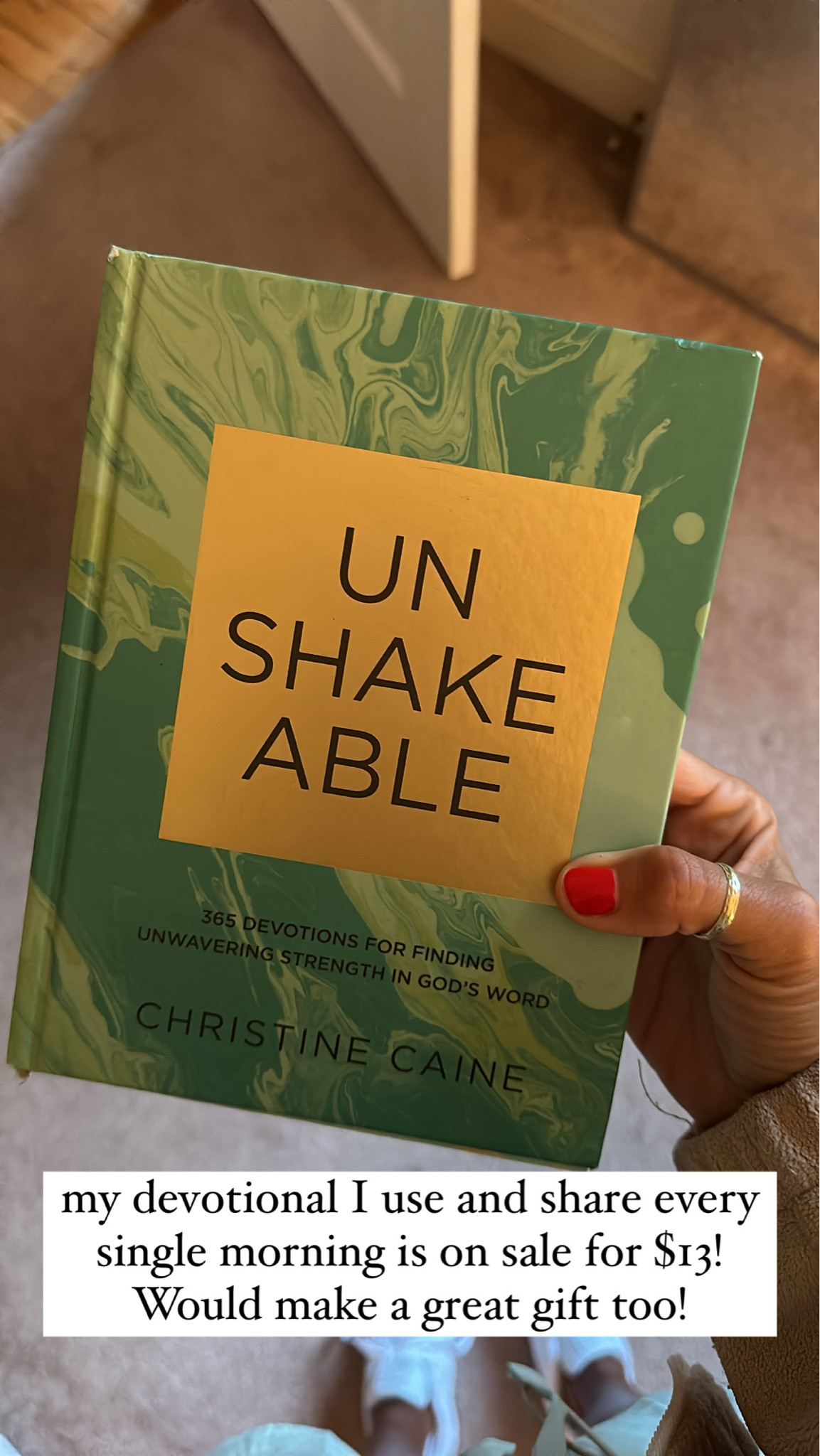 My devotional is on sale today!! Would make a great gift too! 

#LTKFindsUnder100 #LTKWorkwear #LTKSeasonal