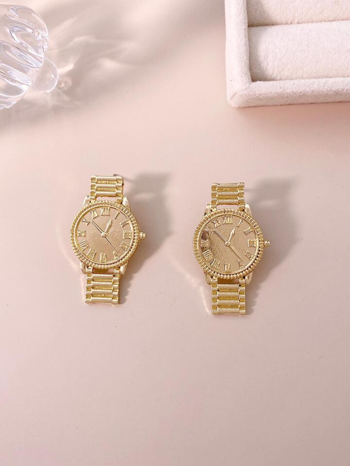 Wrist Watch Design Stud Earrings | SHEIN