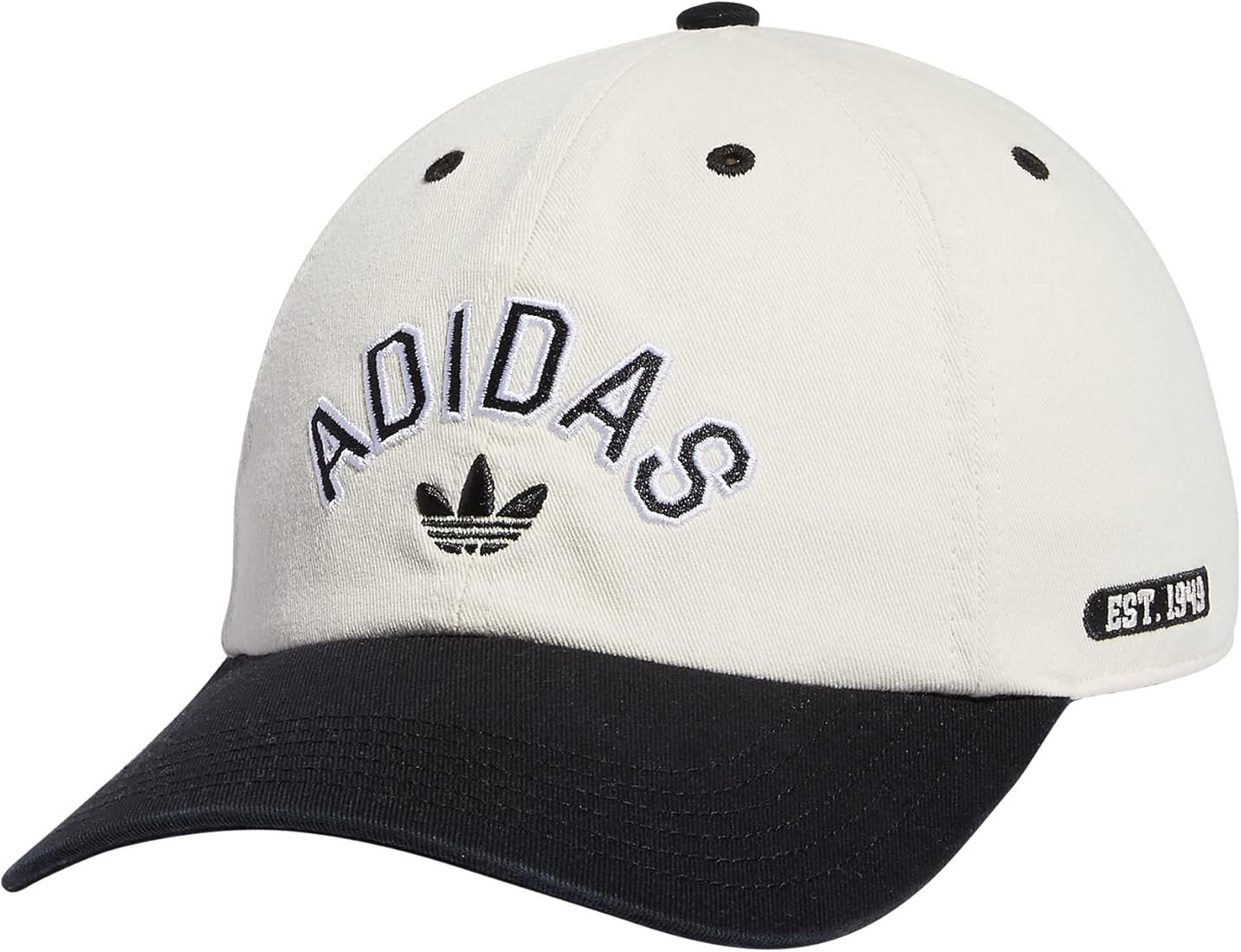 adidas Originals Men's New Prep Relaxed Adjustable Fit Washed Cotton Hat | Amazon (US)