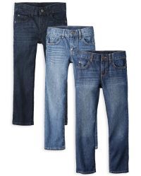 Boys Basic Straight Jeans 3-Pack | The Children's Place  - MULTI CLR | The Children's Place
