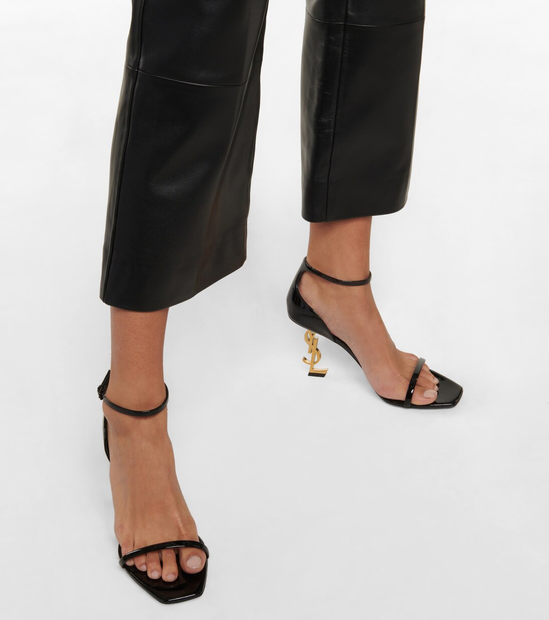 Opyum 85 patent leather sandals | Mytheresa (UK)