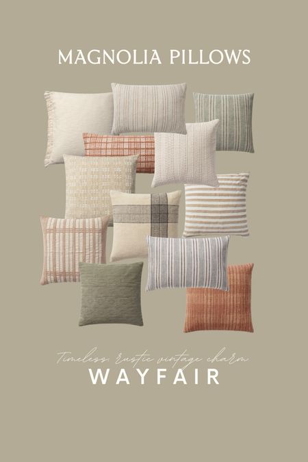 Cozy up your space with Magnolia’s timeless charm 🛋️✨ Dive into comfort with our rustic vintage pillows, perfect for adding a touch of elegance to any room. Shop now at Wayfair! 🌿🏡


#LTKStyleTip #LTKHome