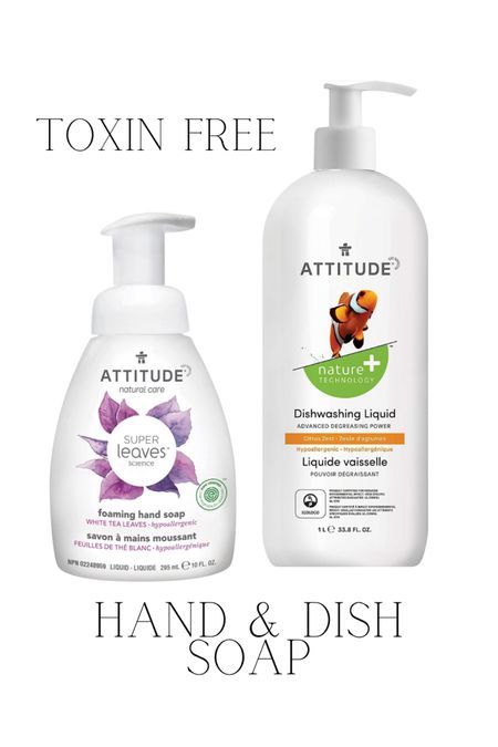 Toxin free hand and dish soap 