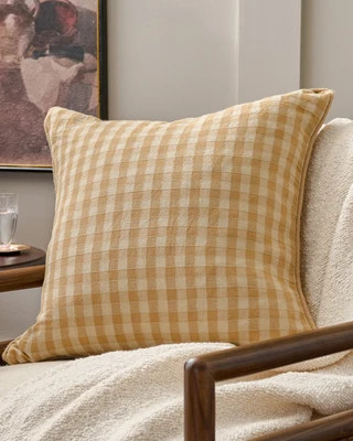 Gingham Large Pillow | Magnolia