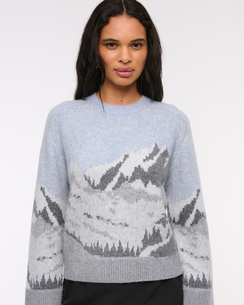 The A&F Madeline Crew Sweater | Abercrombie & Fitch (US)
