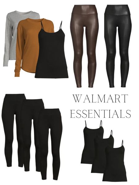 Walmart essentials on cyber sale. Black leggings, faux leather leggings 

#LTKstyletip #LTKunder50 #LTKCyberweek