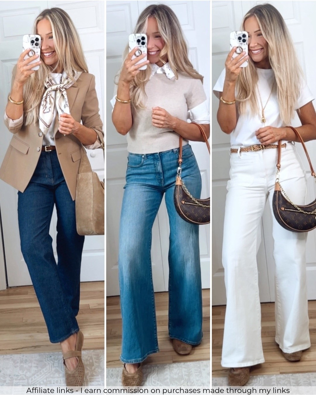 Affiliate links - I earn commission on purchases made through my links | jeans outfits spring 