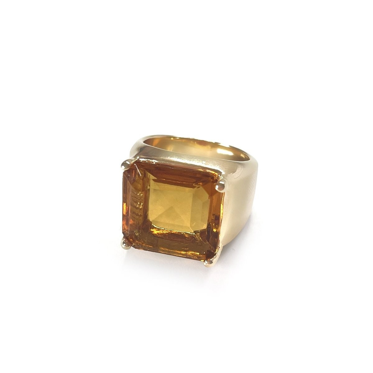 Don't Be Square Signet Ring | Erin Fader Jewelry Design