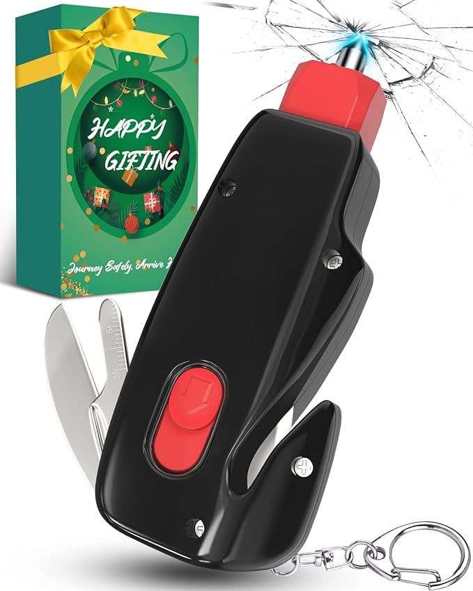 Stocking Stuffers Gifts for Men Women Window Breaker - Mens Gifts for Christmas UPGRADE 4 IN 1 Ca... | Amazon (US)