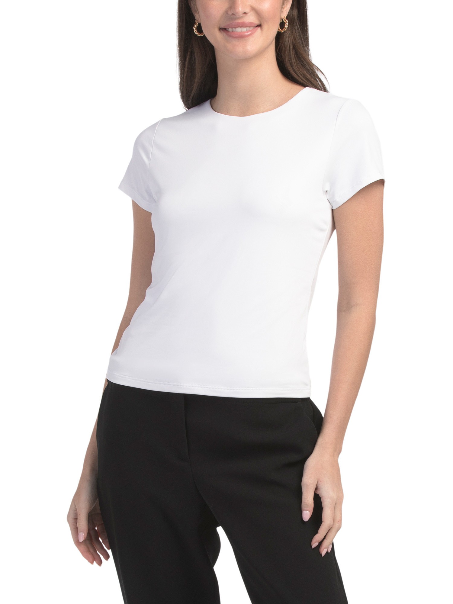 Short Sleeve Crew Neck Tee | TJ Maxx