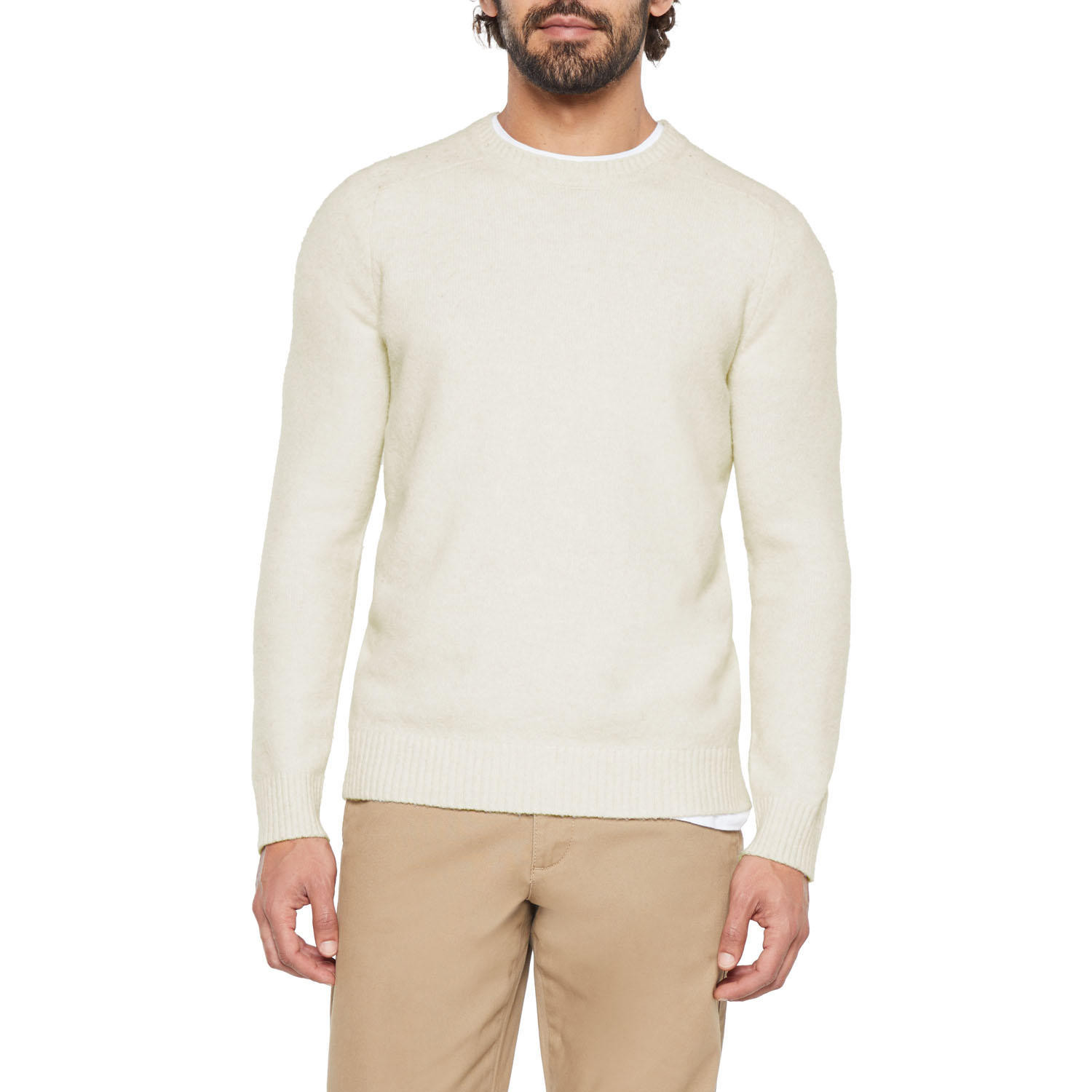 Gap Men's Crewneck Sweater Cream XS:- Cream, XS | Sam's Club