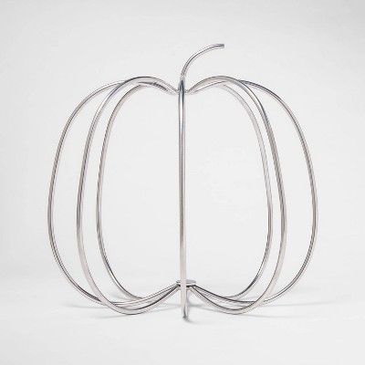 Silver Wire Harvest Pumpkin Decorative Accent Sculpture - Threshold™ | Target