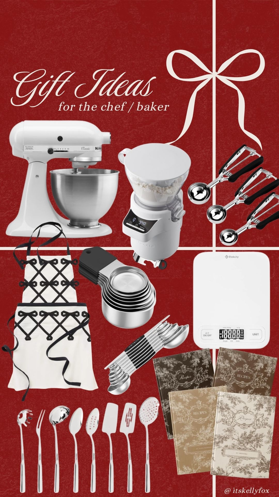 Gift guide for her. Gift guide for home. Home gifts. Bake gifts. Chef gifts. Gift ideas for her. Baking. Cooking  #LTKCyberWeek

#LTKGiftGuide #LTKHoliday