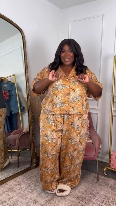 Obsessed  with my new pajamas and robe - size inclusive up to a 6X

Wearing a 3X 

Pajamas, Plus Size Fashion, Luxury Pajamas, Vacation Outfit, summer outfit inspo, spring style guide, plus size pajama set, house robe

#LTKfindsunder100 #LTKfindsunder50 #LTKplussize
