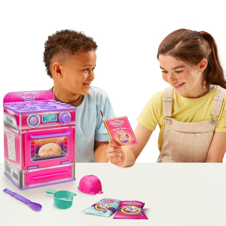 Cookeez Makery Cinnamon Treatz Pink Oven, Scented, Interactive Plush, Styles Vary, Ages 5+ | Walmart (US)