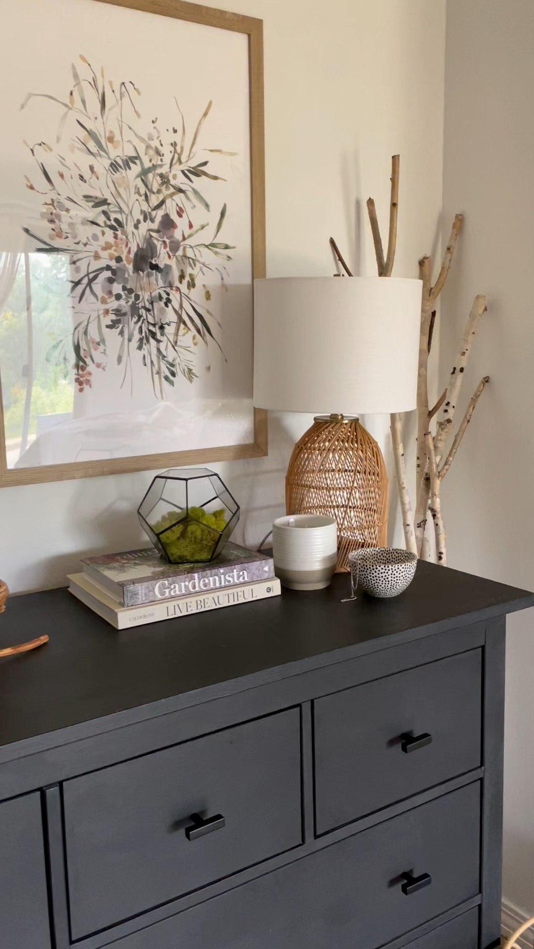 BEST DIY: Painted Black Ikea Dresser with soft styling details for bedroom corner

Supplies & Decor Tagged 
 

 #LTKHome