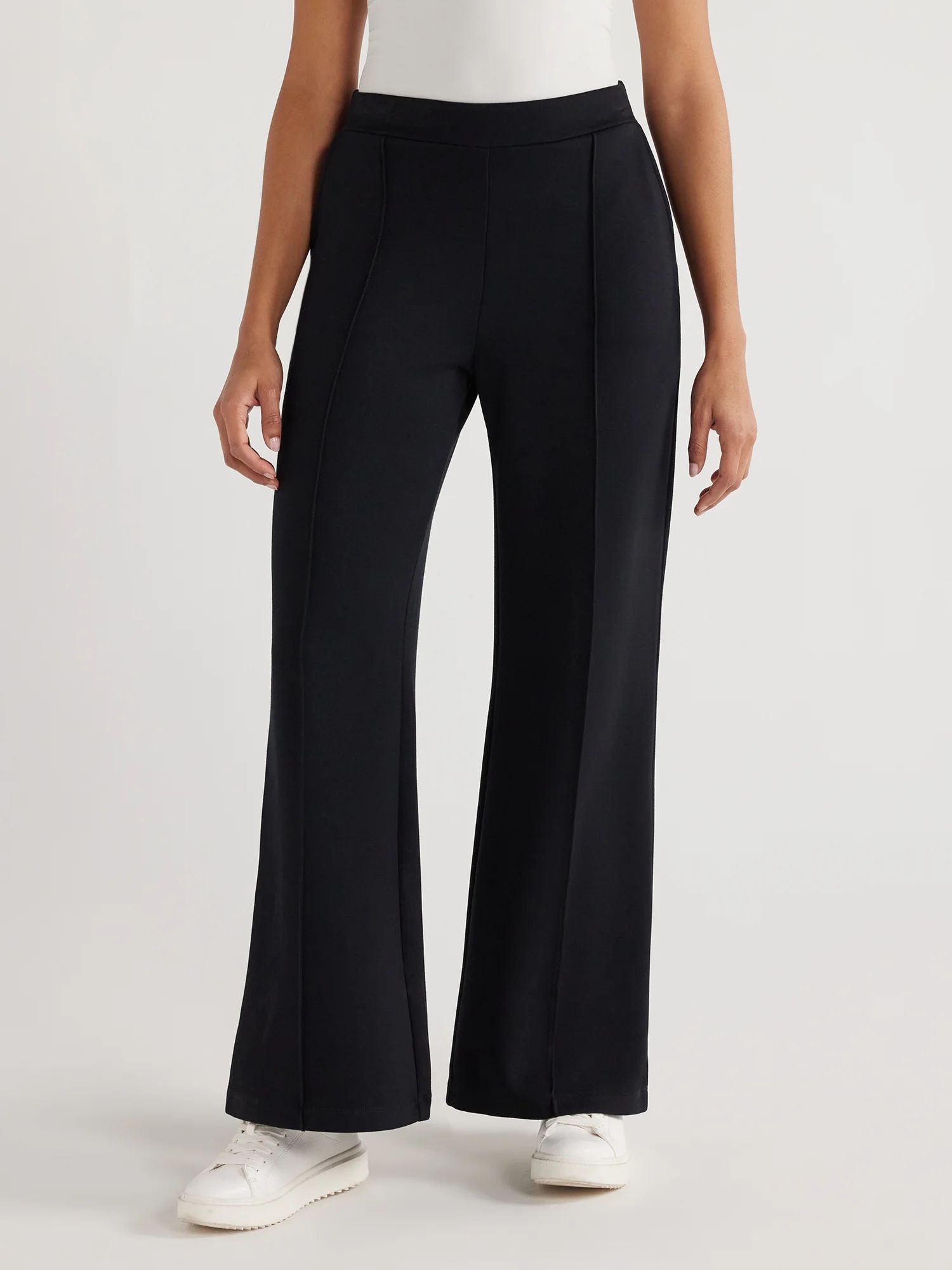 Scoop Women's Ultimate ScubaKnit Trouser Pants, Sizes XS-XXL - Walmart.com | Walmart (US)