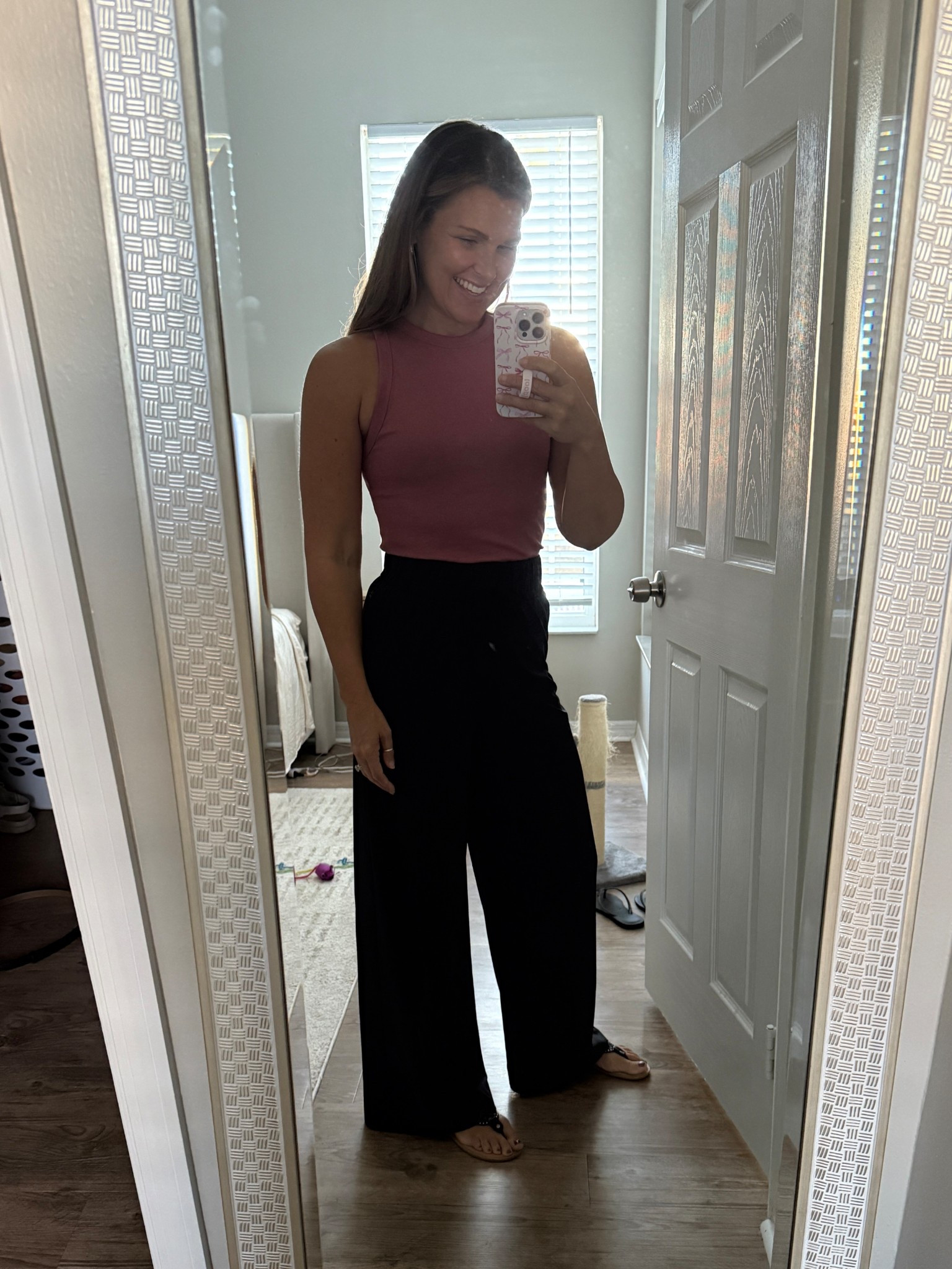 my absolute favorite tank (so many colors) & these “athletic” pants that you can dress up or down…from 🎯 

small in both 

#LTKSeasonal #LTKActive #LTKFindsUnder50