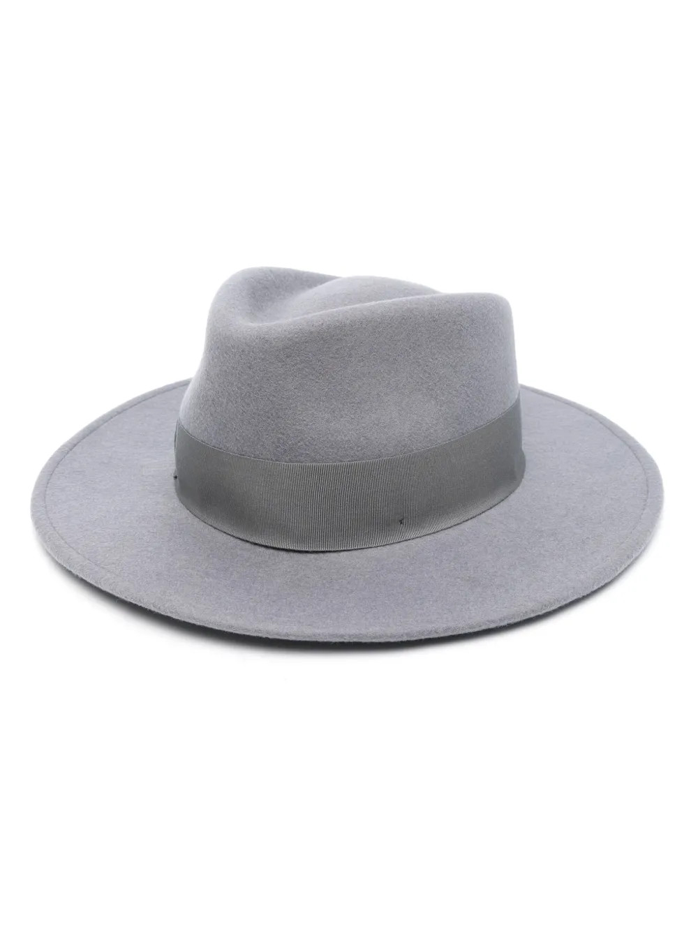 The DetailsBorsalinofelted-wool fedoraMade in ItalyHighlightsmedium grey wool felted finish teard... | Farfetch Global