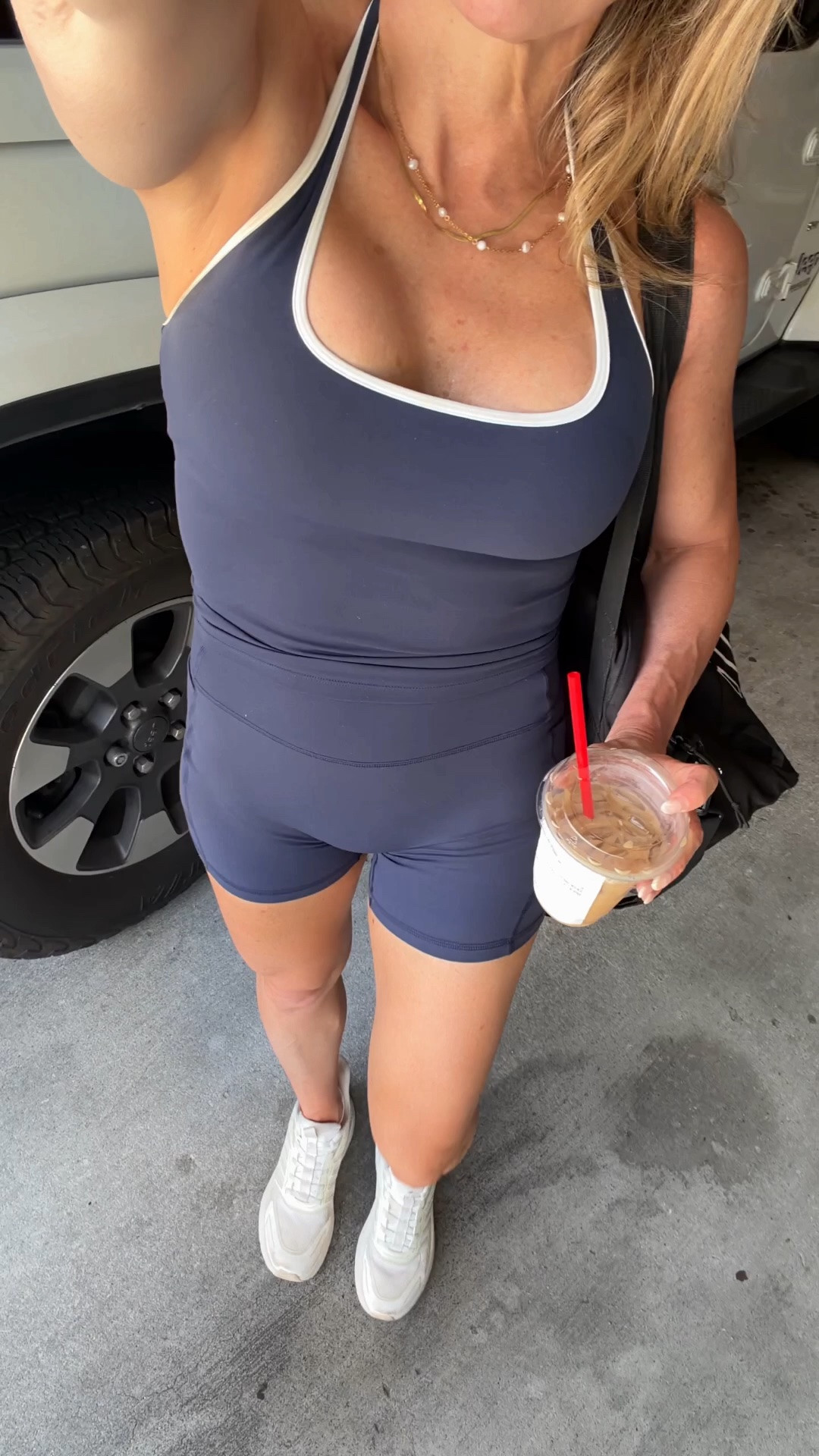 Gym outfit of the day. 

Amazon workout outfits, workout set, gym outfits, fitness, activewear, sneakers, workout top, workout shorts, sports bra

#LTKfitnessgoals #LTKootd #LTKActive