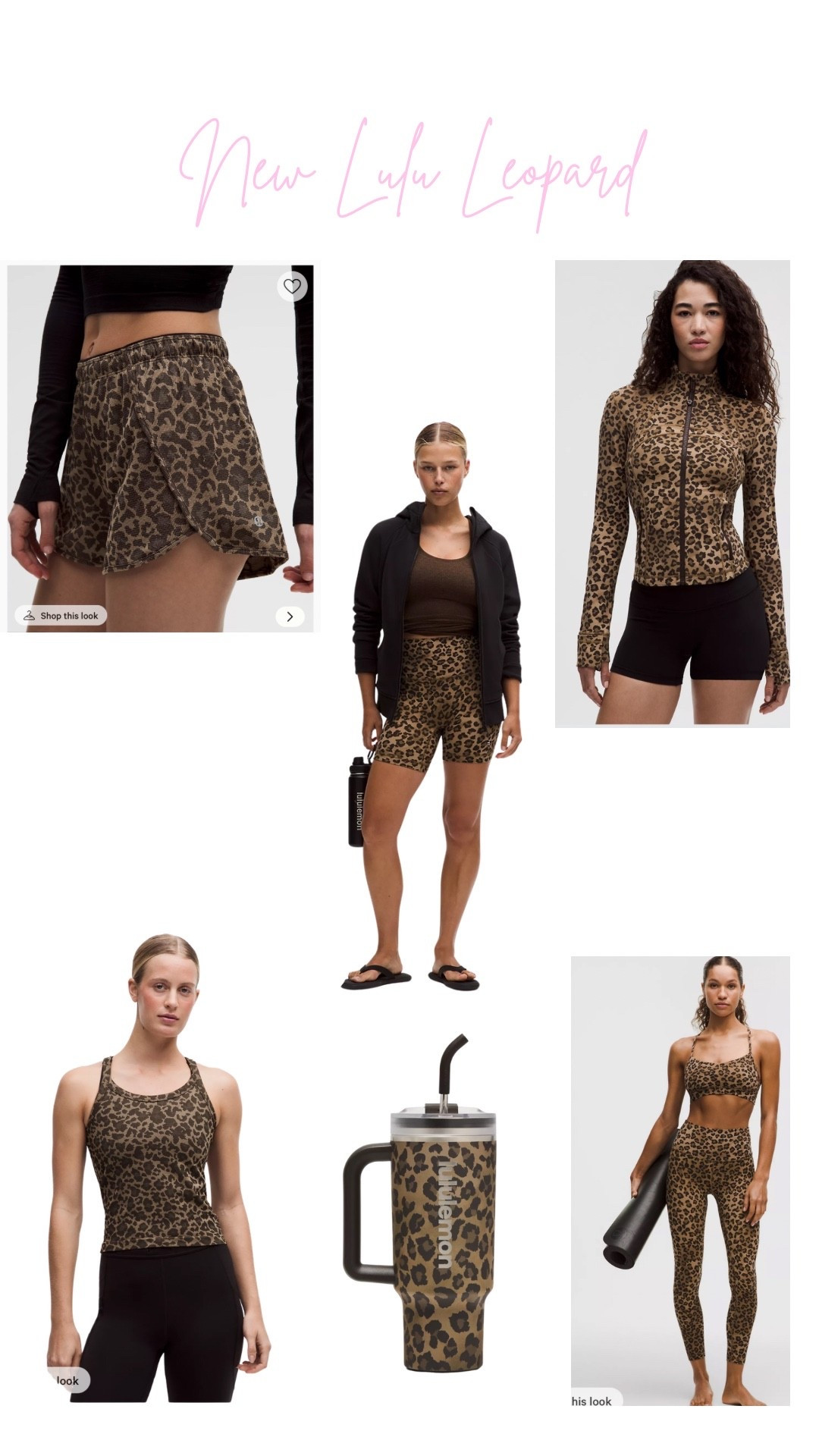 New Lululemon leopardd

#LTKfitnessgoals #LTKActive #LTKOver40