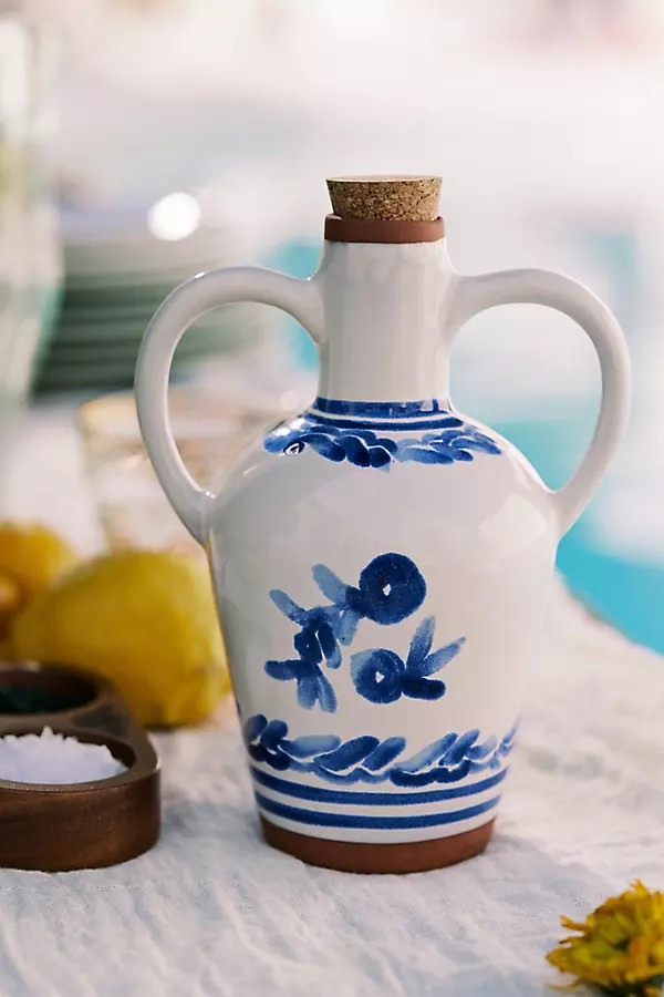 The Mediterranean Dish Terracotta Oil Cruet | Anthropologie (US)