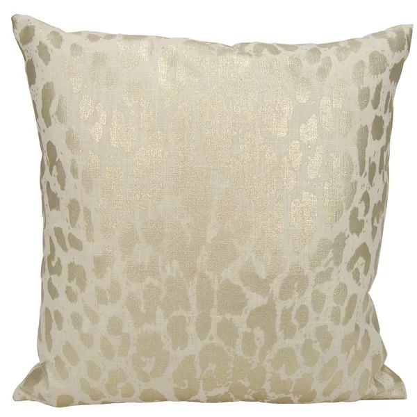 Regina Metallic Leopard Throw Pillow | Wayfair North America