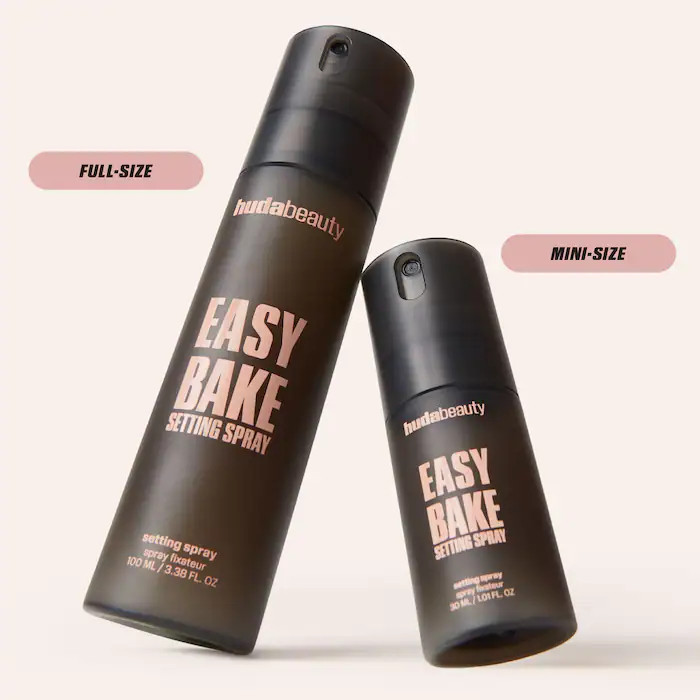 HUDA BEAUTY Mini Easy Bake Blurring Setting Spray with 16-Hour Wear | Sephora (US)
