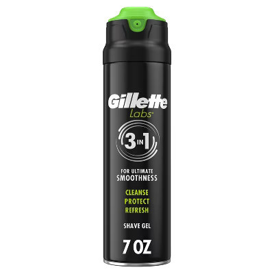GilletteLabs Sensitive Skin Men's Shave Gel with Vitamin B3 and Sea Kelp - 7oz: For Face, Normal & Dry Skin, 1 Pack | Target
