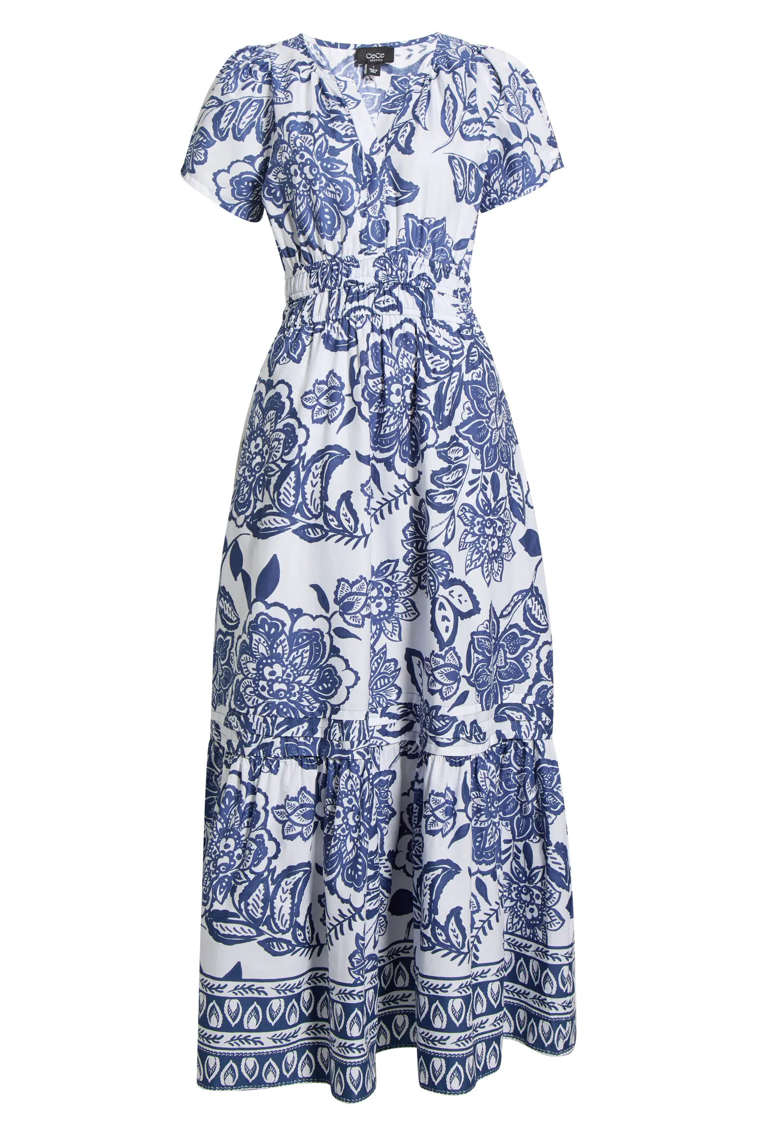 Floral Smocked Waist Maxi Dress (Women) | Nordstrom | Nordstrom