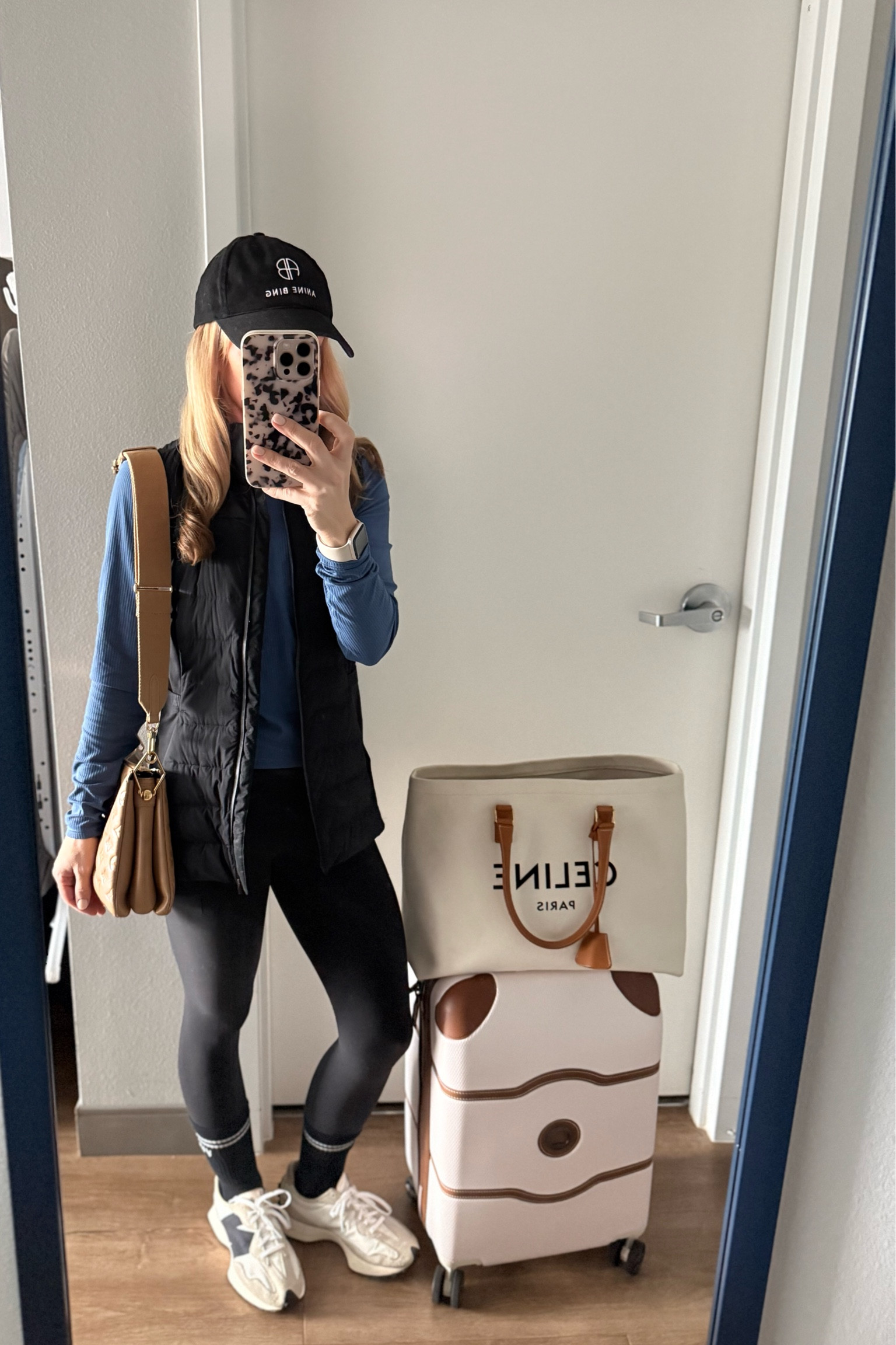 Travel outfit and luggage 

#LTKTravel #LTKStyleTip #LTKActive