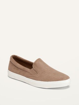 Faux-Suede Slip-On Sneakers for Women | Old Navy (US)