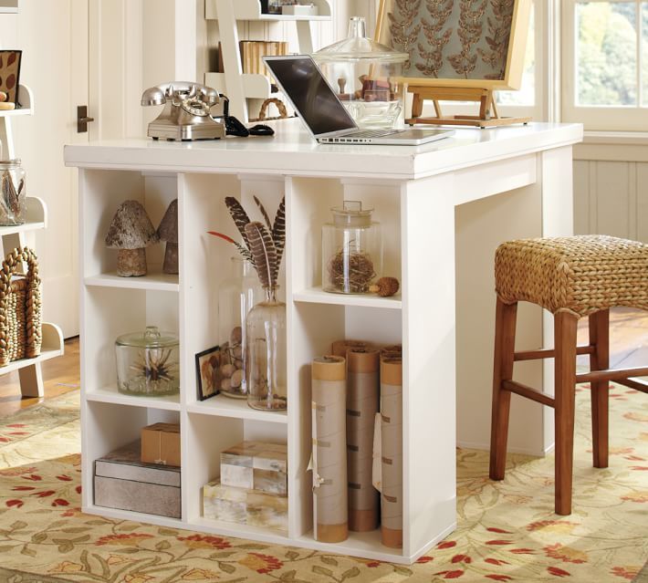 Bedford 55" Project Table Set | Pottery Barn (US)