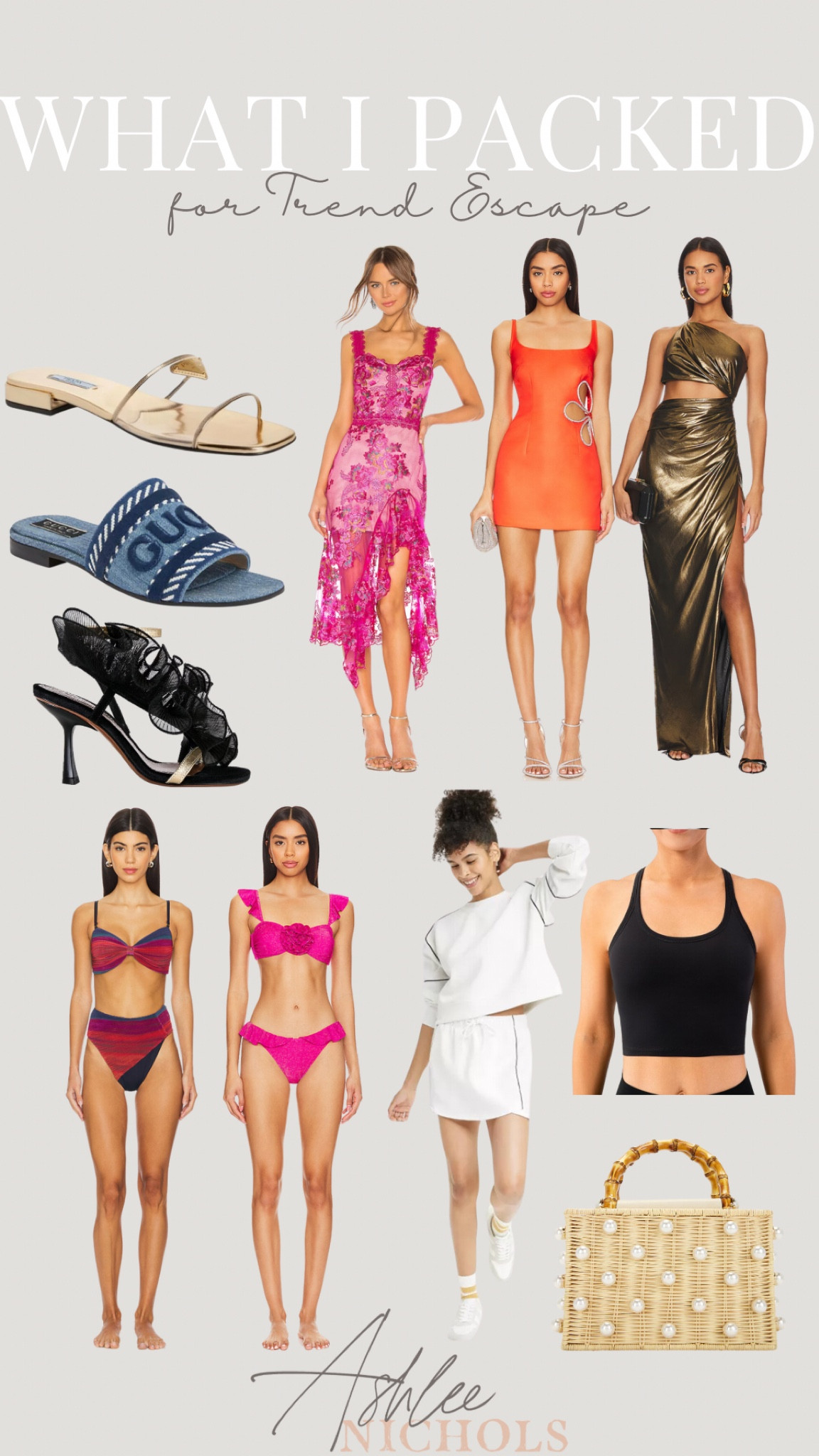 What I packed for Trend Escape!


Party dresses, beach riot swimsuit, designer sandals, matching set

#LTKShoeCrush #LTKStyleTip #LTKSaleAlert