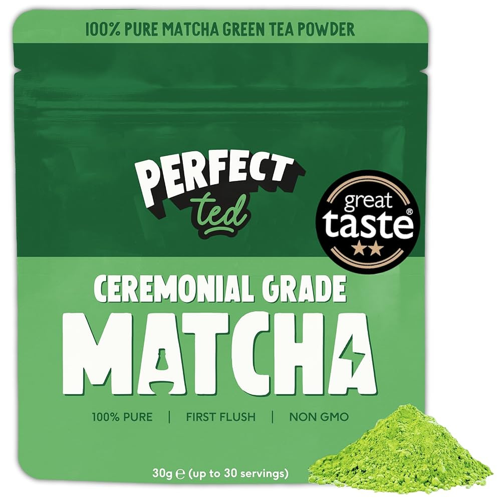 Perfect Ted Powder | Organic 30g | Organic Ceremonial Grade | Japanese Matcha Tea Powder | Matcha... | Amazon (UK)