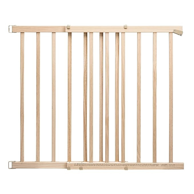 Evenflo, Top of Stairs, Extra Tall Gate, Tan Wood | Amazon (US)
