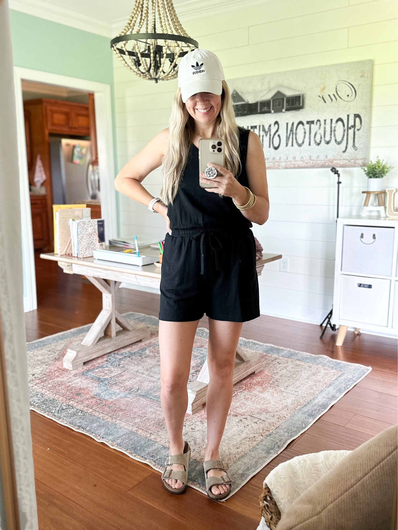 Comfy Summer errand running outfit! Romper is size small & I’m 5’7 for reference. 

#LTKshoecrush #LTKSeasonal #LTKstyletip