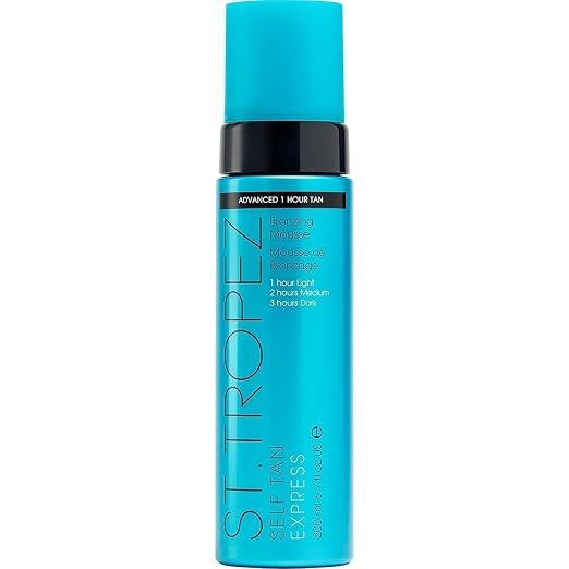 St.Tropez Light/Medium/Dark 1-3 hr Express Mousse for a Streak-Free, Natural Sunless Tan with Fas... | Amazon (US)