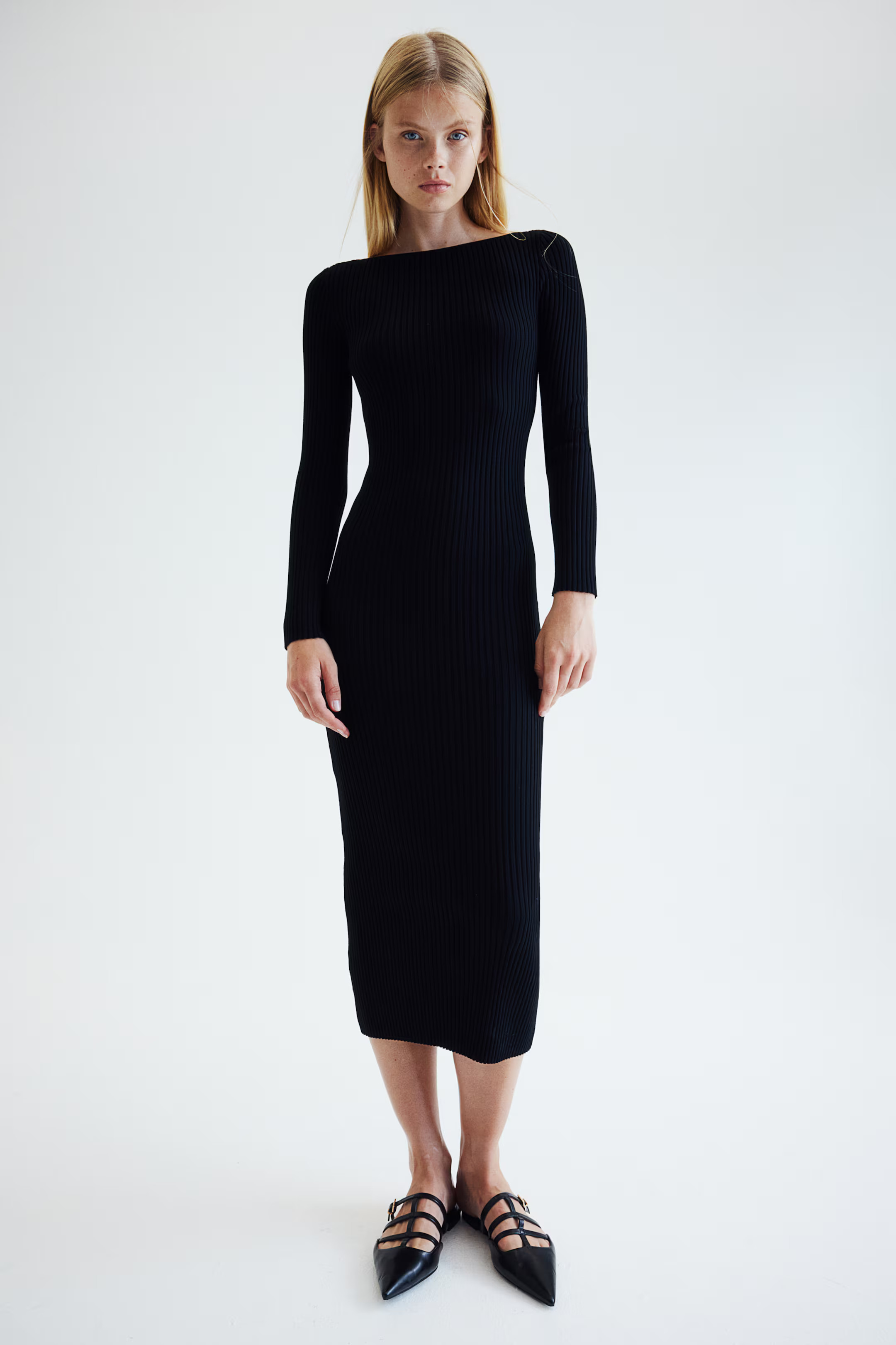 Boat-Neck Bodycon Dress | H&M (US + CA)
