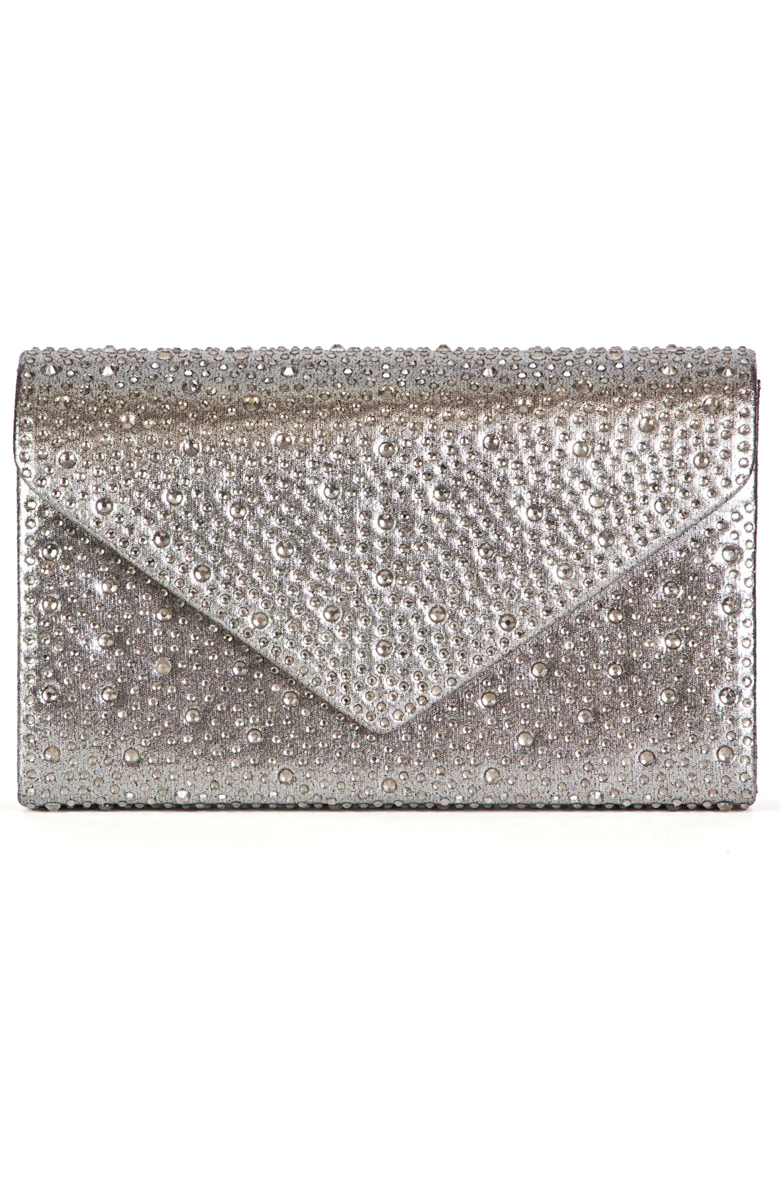 LADY COUTURE Rhinestone Envelope Clutch | Nordstromrack | Nordstrom Rack